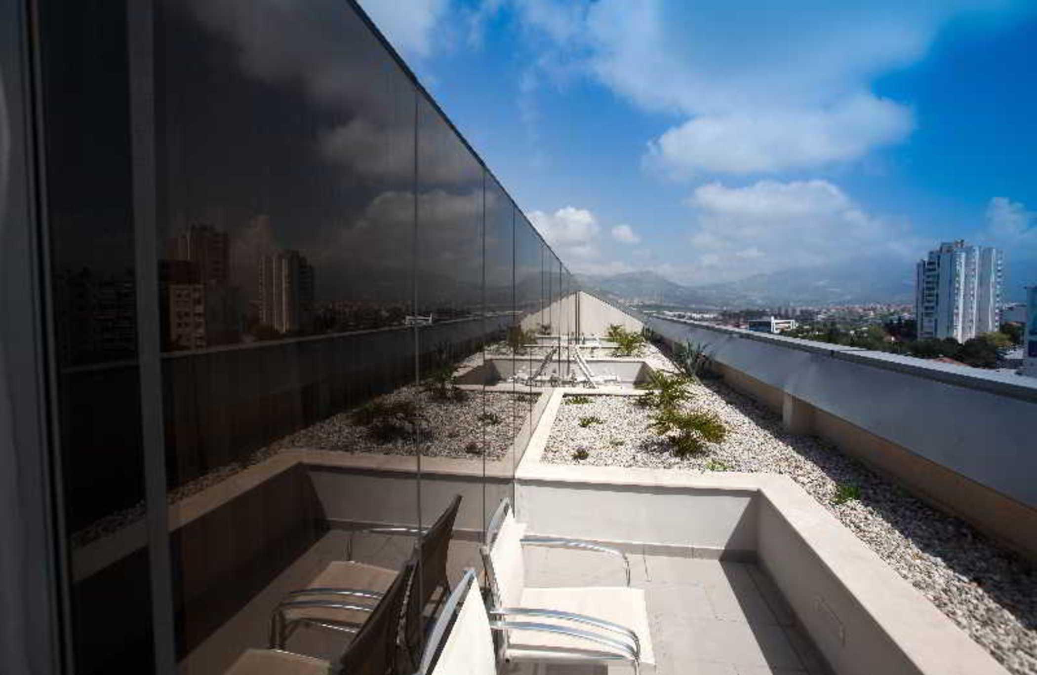 Hotel Atrium Split Exterior photo View from the rooftop